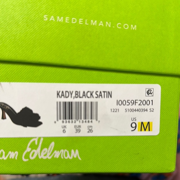 Sam Edelman Black Ruffled Heels - Picture 5 of 6
